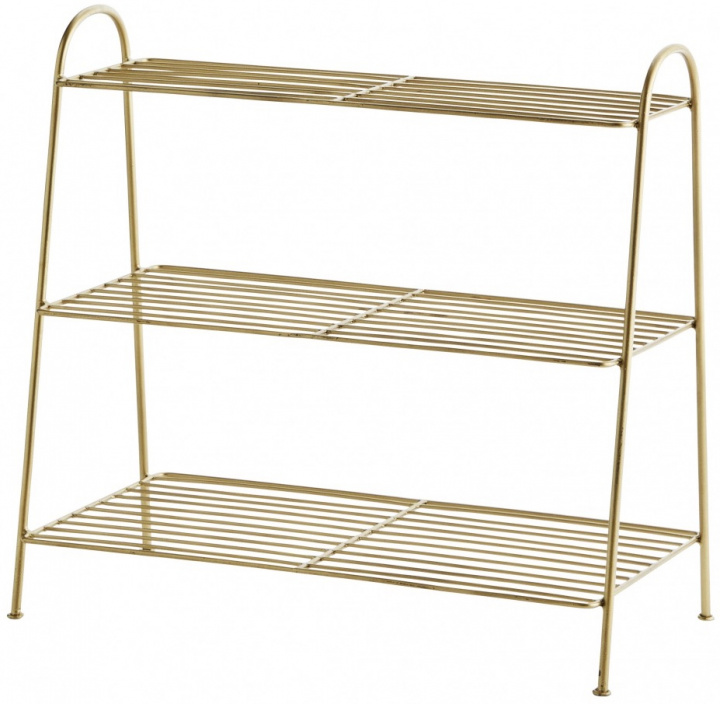 Scarpiera \'Gala\' L - Ottone nel gruppo Mobili / Mensole & stoccaggio / Mensole per cappelli e scarpe presso Reforma (19520AB)