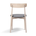 Sedia \'Ystad\' - Rovere bianco/Grigio