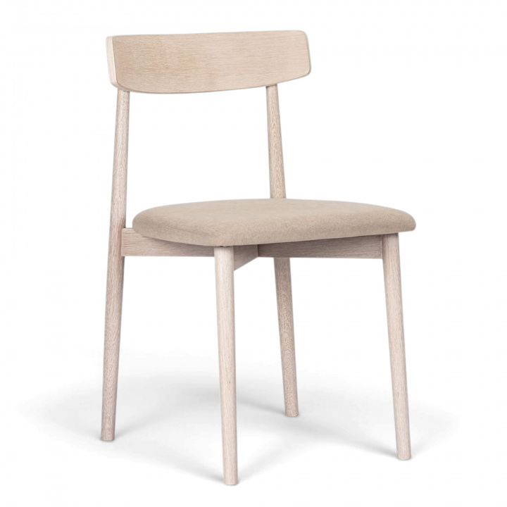 Sedia \'Ystad\' - Rovere bianco/Beige nel gruppo Mobili / Mobili per sedersi / Sedie presso Reforma (19791-white-oak)