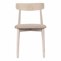Sedia \'Ystad\' - Rovere bianco/Beige