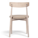 Sedia \'Ystad\' - Rovere bianco/Beige