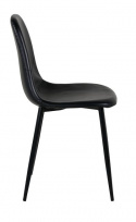 Sedia \'Eidsberg\' - Pelle nera