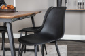 Sedia \'Eidsberg\' - Plast nera
