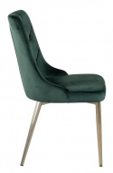 Sedia \'Elverum Deluxe\' - Verde/Ottone