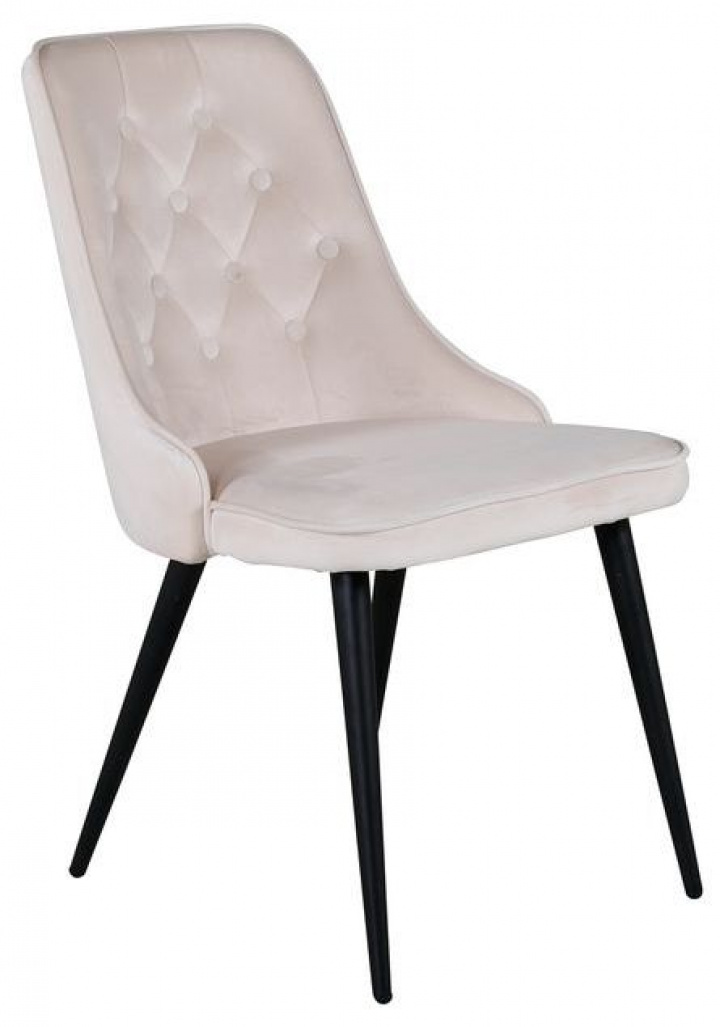 Sedia \'Elverum Deluxe\' - Beige/Nero nel gruppo Mobili / Mobili per sedersi / Sedie presso Reforma (19935-880)