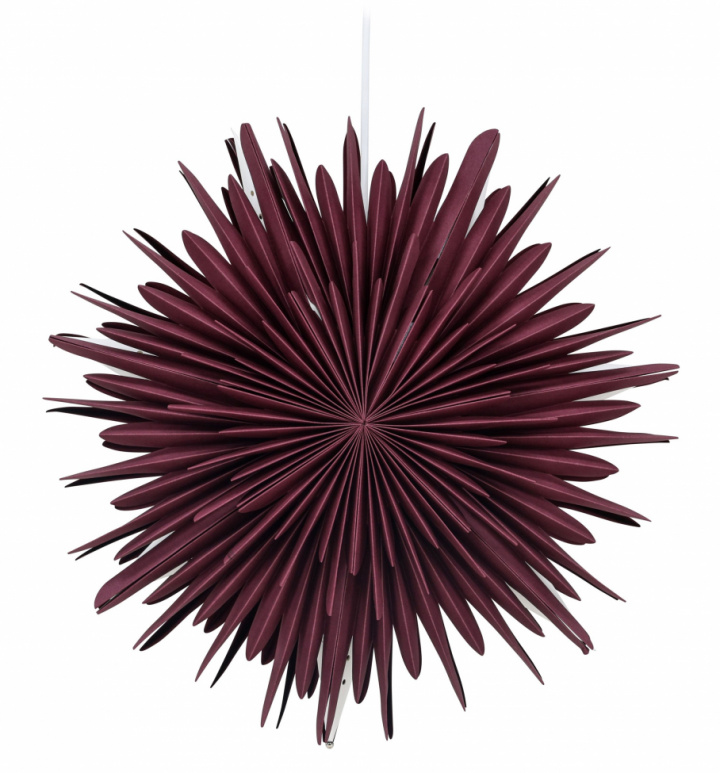 Stella di Natale \'Ture\' - Rosso scuro nel gruppo Illuminazione / Lampade / Illuminazione natalizia presso Reforma (20031-112)