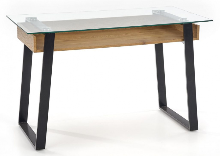 Scrivania \'Dugga\' - Nera/Naturale nel gruppo Mobili / Tavoli / Scrivanie presso Reforma (2010001168980)