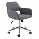 Sedia da ufficio \'Morel\' - Grigia/Nera