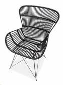 Sedia da giardino \'Solis\' - Rattan nero