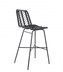 Sgabello \'Varese\' - Nero