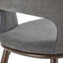 Sgabello \'Vestby\' - Grigio/marrone