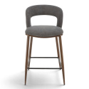 Sgabello \'Vestby\' - Grigio/marrone