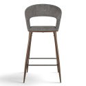 Sgabello \'Vestby\' - Grigio/marrone