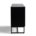 Sideboard \'Sailor\' - Nero/Naturale