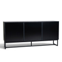Sideboard \'Sailor\' - Nero/Naturale