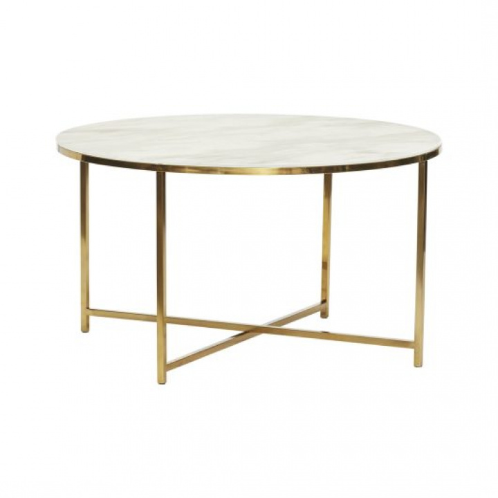 Tavolino \'Pond\' - Bianco nel gruppo Mobili / Tavoli / Tavolini presso Reforma (20612)