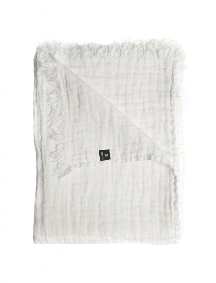 Coperta \'Hannelin\' 130x170 - Bianco nel gruppo Arredamento / Tessuti / Plaid e coperte presso Reforma (20691702-02)