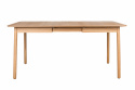 Tavolo \'Glimpse\' 120-162x80cm - Rovere