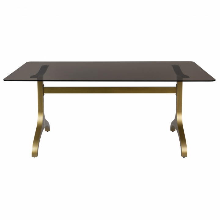 Tavolo \'Sansa\' 180x90cm - Ottone nel gruppo Mobili / Tavoli / Tavolo da pranzo presso Reforma (2100115)