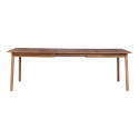 Tavolo \'Glimpse\' - Noce 180-240x90cm