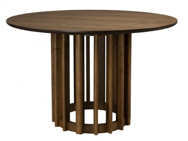 Tavolo \'Barlet\' Rotondo 120cm - Noce nel gruppo Mobili / Tavoli / Tavoli da pranzo rotondi presso Reforma (2100158)