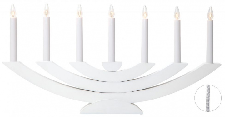 Candelabro dell\'Avvento \'Navida\' - Bianco nel gruppo Illuminazione / Lampade / Illuminazione natalizia presso Reforma (219-05)