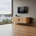 Mobile TV \'Holmvik\' - Naturale/Nero