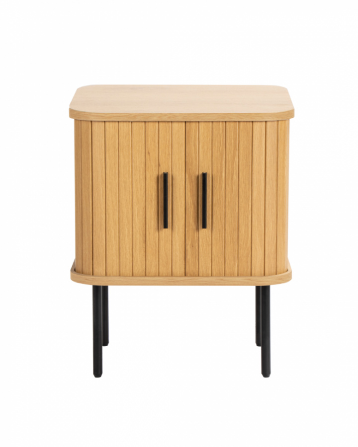 Comodino \'Holmvik\' - Naturale/Nero nel gruppo Mobili / Tavoli / Comodini presso Reforma (2257-natur-svart)