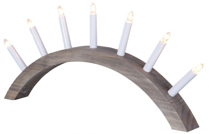 Candelabro dell\'Avvento \'Aura\' - Legno nel gruppo Illuminazione / Lampade / Illuminazione natalizia presso Reforma (230-01)