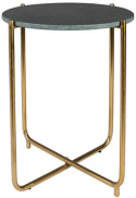 Tavolino \'Timpa\' - Marmo verde/Ottone