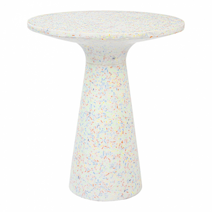 Tavolino \'Victoria\' - Bianco/Multi nel gruppo Mobili / Tavoli / Tavolini presso Reforma (2300305)