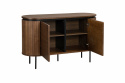Sideboard \'K&auml;rra\' - Noce/Nero