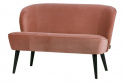 Divano \'Sara\' - Rosa/Velluto
