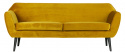 Divano \'Rocco\' - Ocra/Velluto