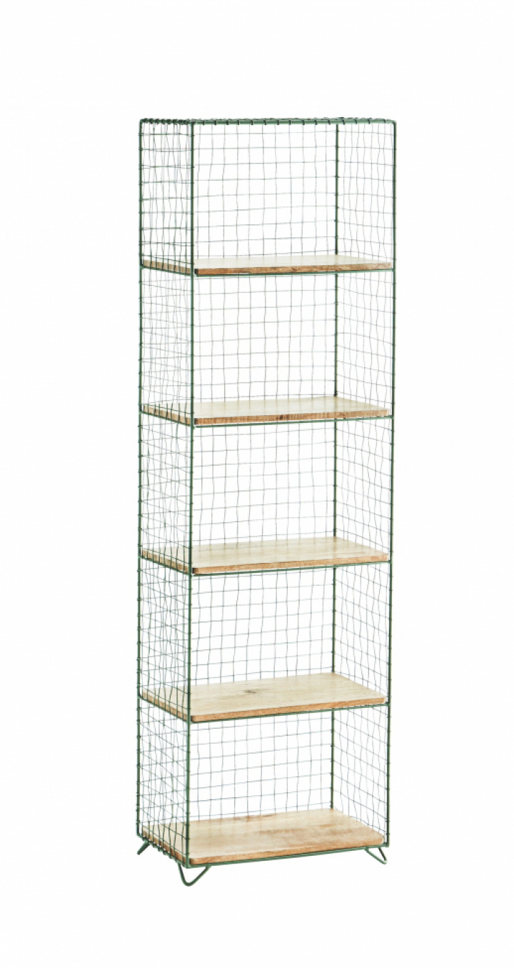 Mensola \'Iron\' - Verde/naturale nel gruppo Mobili / Mensole & stoccaggio presso Reforma (35587GRN)