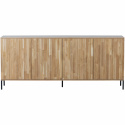 Sideboard \'New Gravure\' 200 cm - Rovere/Nero