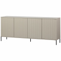 Sideboard \'New Gravure\' 200 cm - Beige/Nero