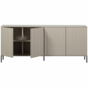 Sideboard \'New Gravure\' 200 cm - Beige/Nero