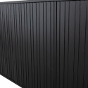 Sideboard \'New Gravure\' 200 cm - Nero/Nero