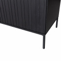 Sideboard \'New Gravure\' 200 cm - Nero/Nero