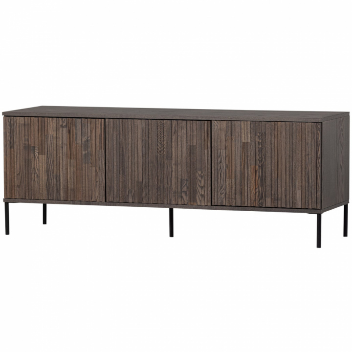 Mobile TV \'New Gravure\' 150 cm - Marrone scuro/Nero nel gruppo Mobili / Mensole & stoccaggio / Mobile TV presso Reforma (373473-E)