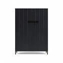 Armadio \'Bruut\' 2 porte - Nero
