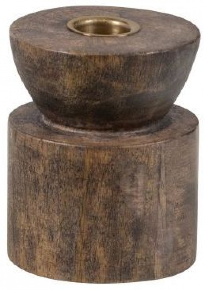 Candelabro \'Aiden\' - Marrone nel gruppo Arredamento / Decorazione / Candelabri & Portacandele presso Reforma (377406-B)