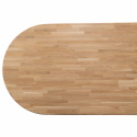 Tavolo da pranzo \'Tablo\' 220x90 cm ovale - Rovere