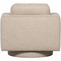 Poltrona girevole \'Lazy\' - Beige bouclé