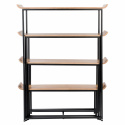 Mensola \'Flodka\' - Nero/Legno