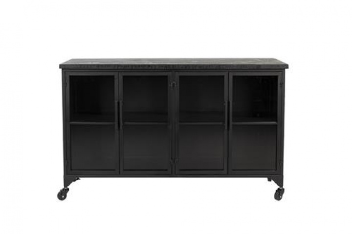 Armadio \'Ferre\' Low - Nero nel gruppo Mobili / Mensole & stoccaggio / Armadi e credenze presso Reforma (4100062)