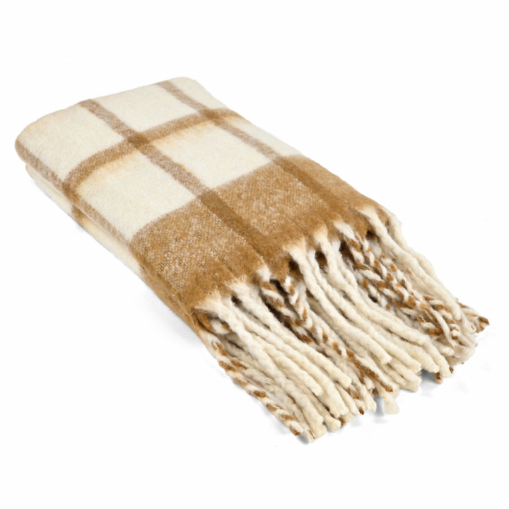 Coperta \'Rachel\' 130x170cm - Giallo nel gruppo Arredamento / Tessuti / Plaid e coperte presso Reforma (4224615675040)