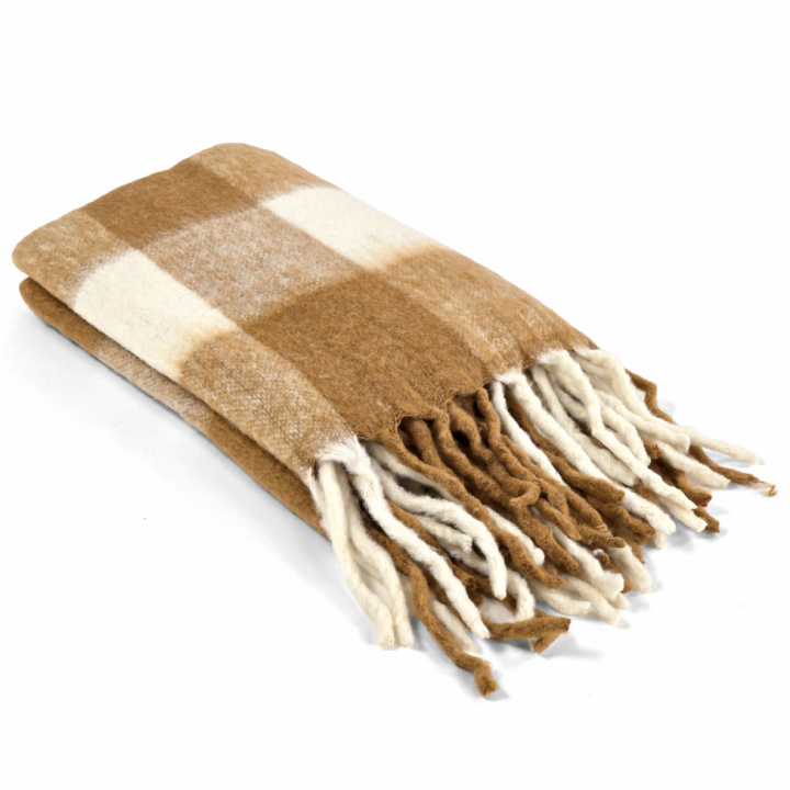 Coperta \'Phoebe\' 130x170cm - Giallo nel gruppo Arredamento / Tessuti / Plaid e coperte presso Reforma (4224615675088)