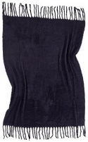 Plaid \'Samantha\' 130x170cm - Nero